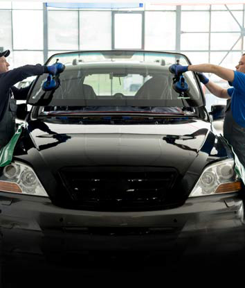 Autoglas / Werkstatt