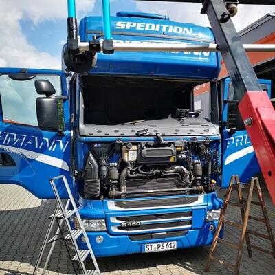 Windschutzscheibe LKW erneuern Scania R450 5er Reihe